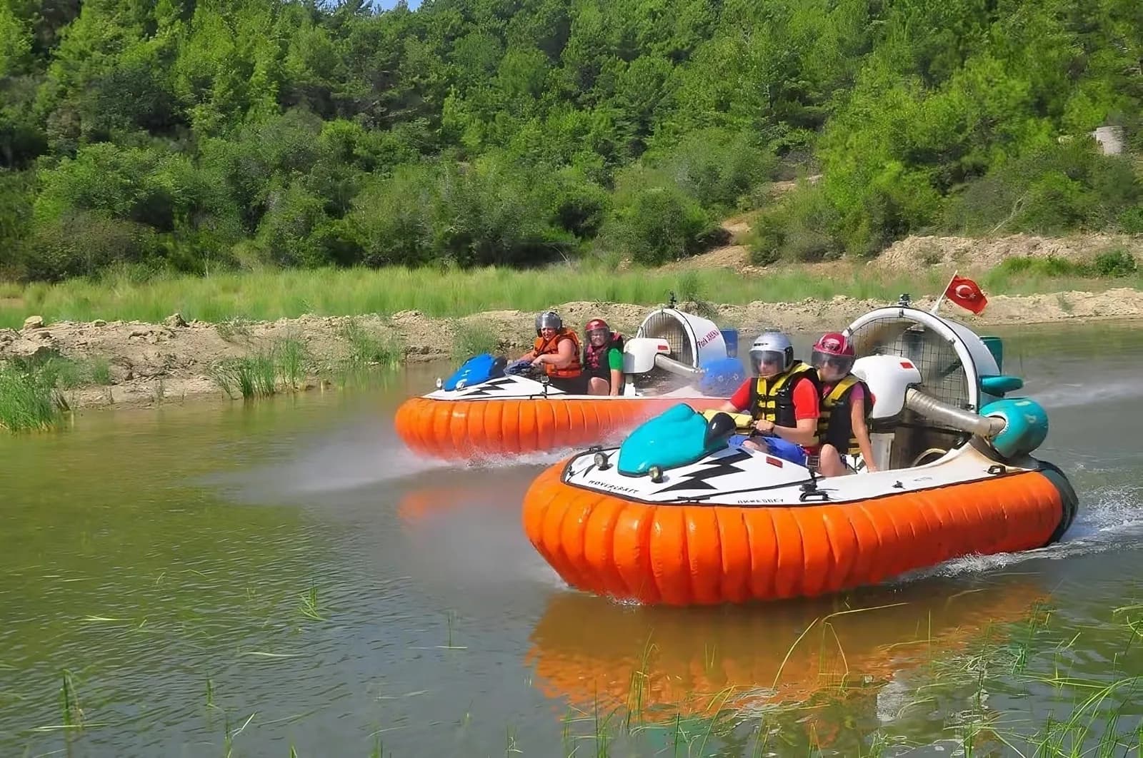 From Side/Manavgat: Hovercraft Safari Experience in Nature