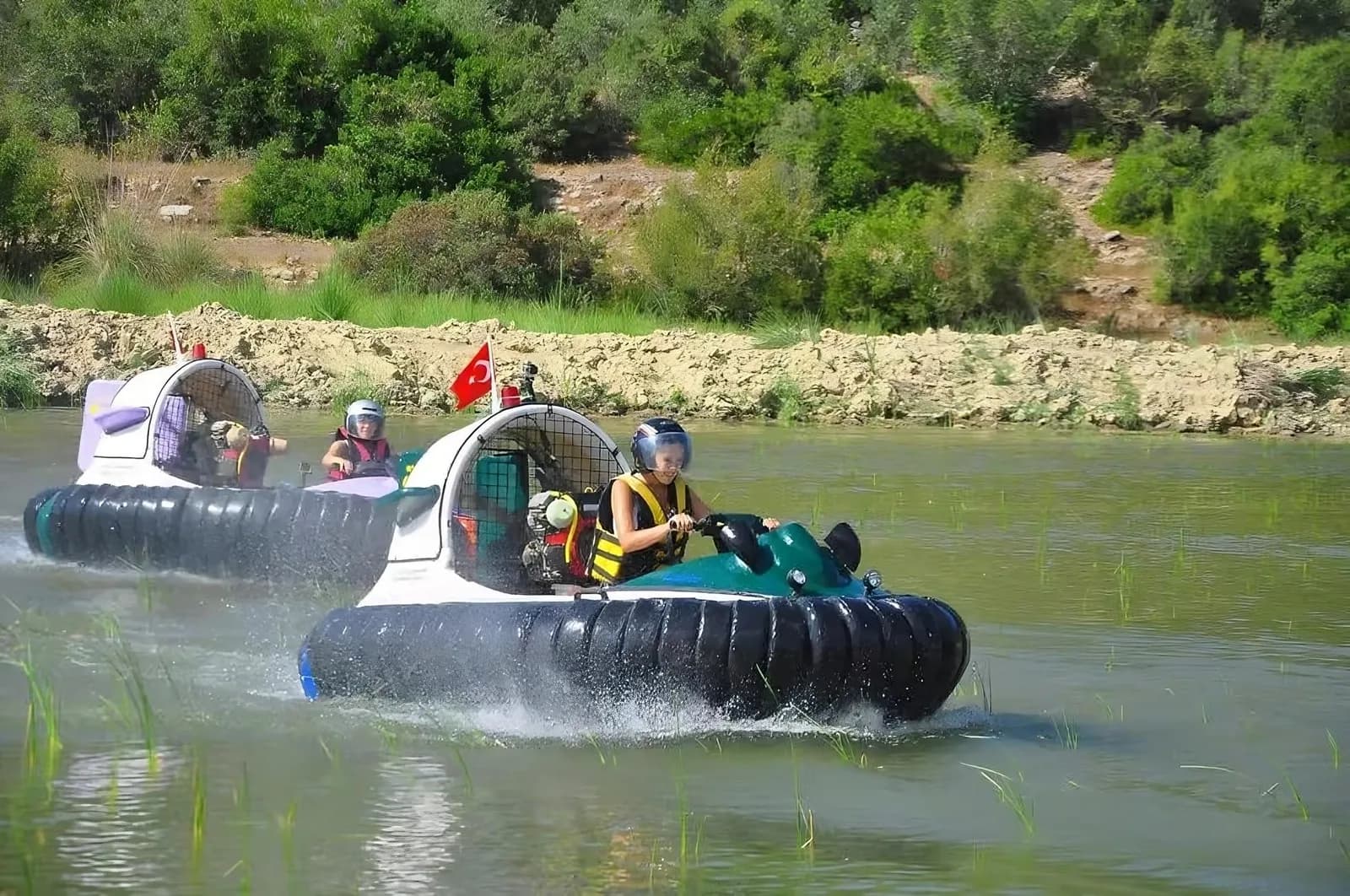 From Side/Manavgat: Hovercraft Safari Experience in Nature