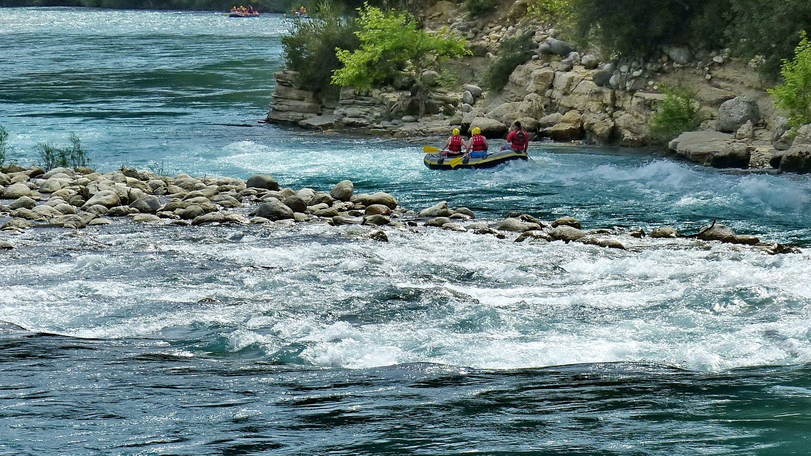 Rafting im Köprülü Canyon: der Tag im kalten Wasser